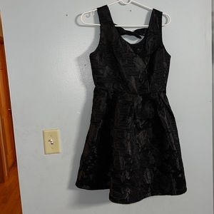 Black cocktail dress